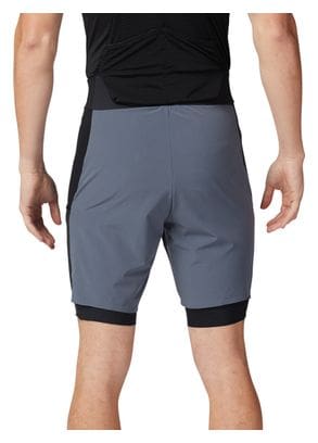 Fox Cargo Flexair Ascent Grey Bib shorts