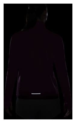 Chaqueta 1/4 Cremallera Nike Swoosh Violeta Mujer <strong>