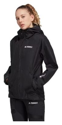 Veste imperméable Adidas Terrex Xperior GTX Paclite Noir Femme