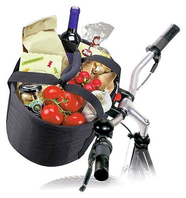 Klickfix handlebar bag Shopper Comfort noir