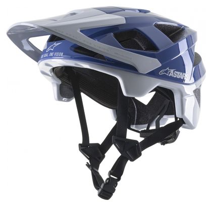 Casco Alpinestars Vector Pro A1 Blu / Grigio