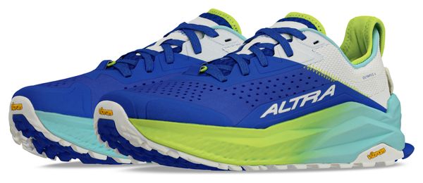 Altra Olympus 6 Herenschoenen Blauw/Groen