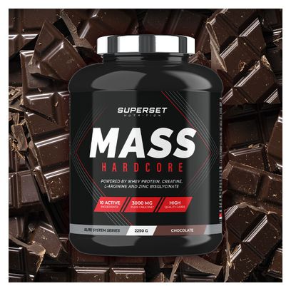 Mass Hardcore (2 25kg) - Superset Nutrition - Chocolat - Gainers