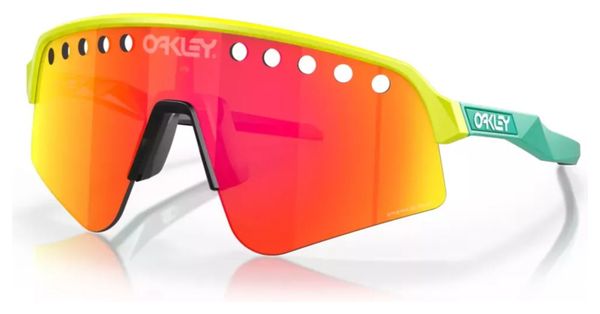 Lunettes Oakley Sutro Lite Sweep Tennis Ball Yellow / Prizm Ruby / Ref. OO9465-0639
