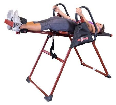 Abdominal bench Entraîneur dorsal - Table d'inversion BFINVER10 Best Fitness