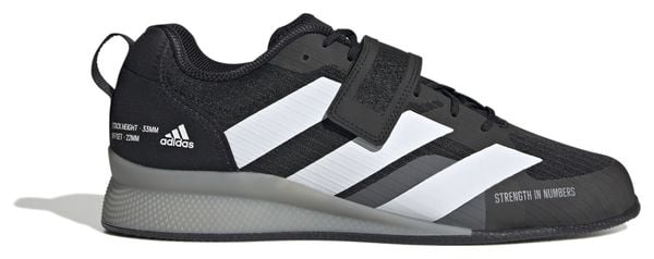 Chaussures de Running adidas running Adipower Weightlifting Noir Blanc Unisexe