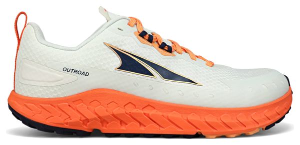 Altra Outroad Trail Hardloopschoenen Wit Oranje