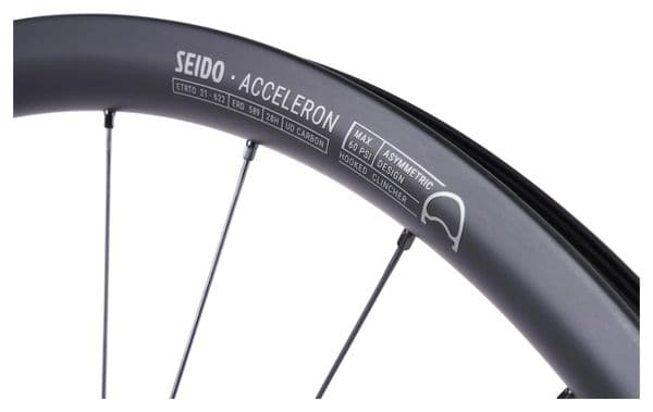 Seido Acceleron 700mm wheelset | 12x100 - 12x142mm | CenterLock
