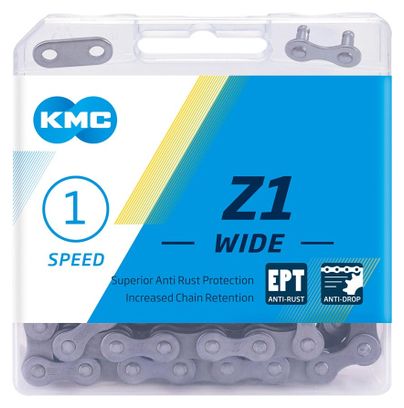 Catena KMC Z1 Wide EPT Single Speed Silver