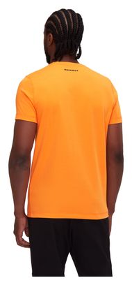 T-Shirt Manches Courtes Mammut Core Orange