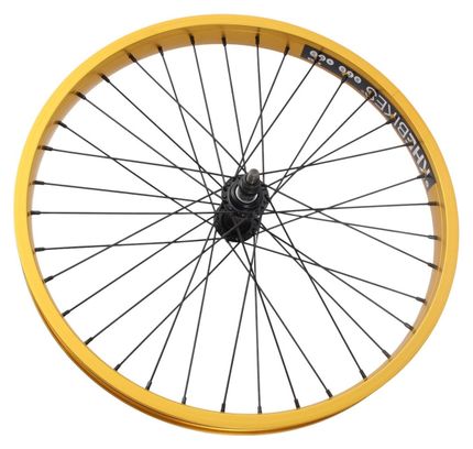 Roue avant BMX KHE PRISM 20 pouces or