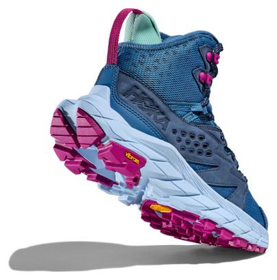 Zapatillas Hoka Anacapa Breeze Mid Outdoor Mujer Azul