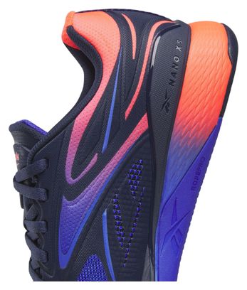 Chaussures Training Reebok Nano X5 Edge Bleu/Rouge Unisexe