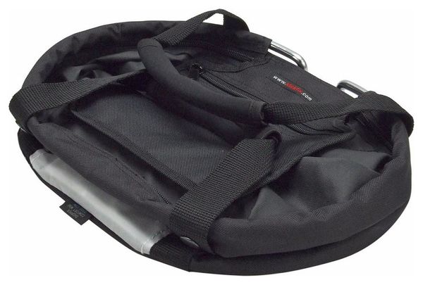 Klickfix Shopper Comfort Mini Lenkertasche Schwarz