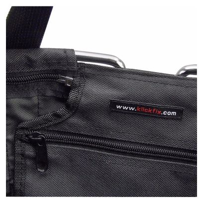 Klickfix Shopper Comfort Mini Lenkertasche Schwarz