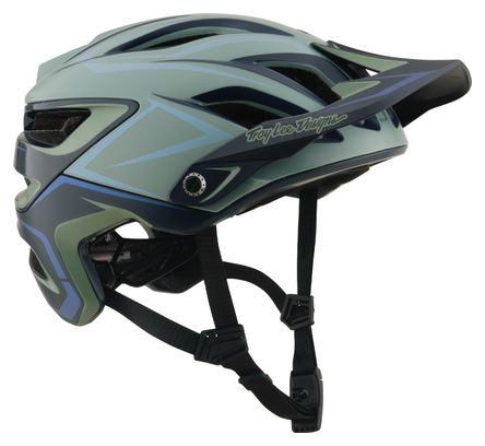Casque VTT Troy Lee Designs A3 Mips Pin Sage Gris/Bleu