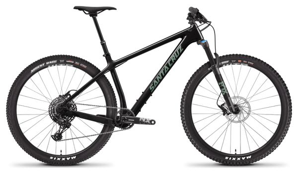 Santa Cruz Chameleon 7 C 29 Hardtail Mountainbike Sram NX Eagle 12V Gloss Carbon en Green 2021 Alltricks