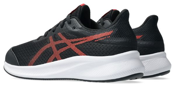 Zapatillas de running Asics Patriot 13 GS negro/rojo para niños