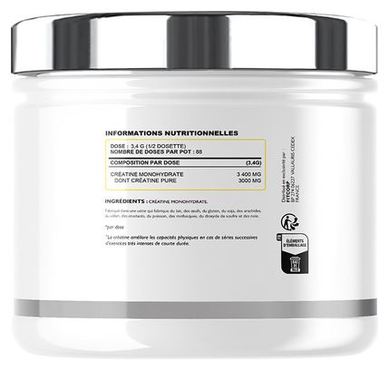 100% Creatine Monohydrate (300g) - Superset Nutrition - Créatines