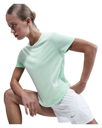 Maglia a maniche corte Nike Tempo Swoosh Run Donna Verde