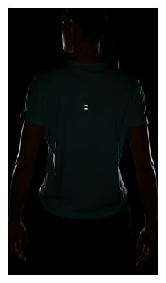 Maglia a maniche corte Nike Tempo Swoosh Run Donna Verde