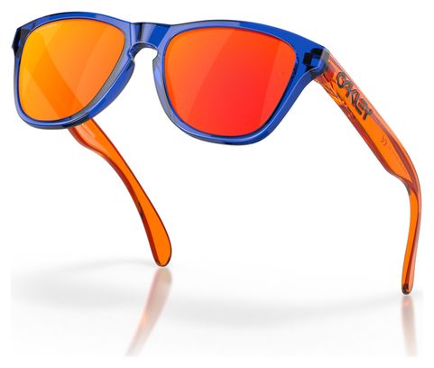 Oakley Frogskins XXS Occhiali da bambino - Crystal Blue / Prizm Ruby / Ref : 0OJ9009-0648