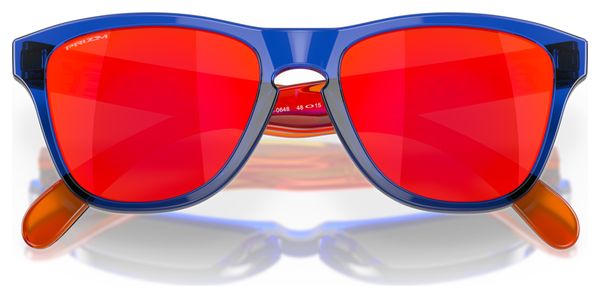 Oakley Frogskins XXS Occhiali da bambino - Crystal Blue / Prizm Ruby / Ref : 0OJ9009-0648