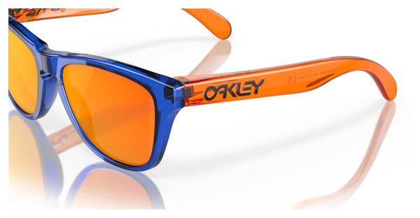 Oakley Frogskins XXS Occhiali da bambino - Crystal Blue / Prizm Ruby / Ref : 0OJ9009-0648
