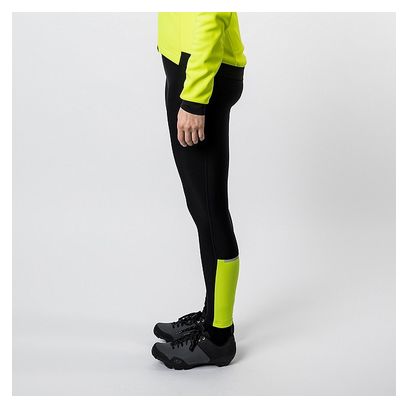 GORE Wear Progress Thermo Women&#39;s Shorts Black / Neon Yellow