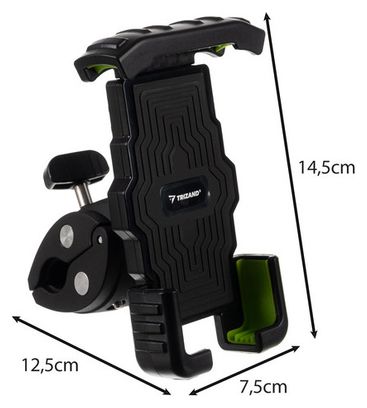 Support de téléphone pour vélo noir universel