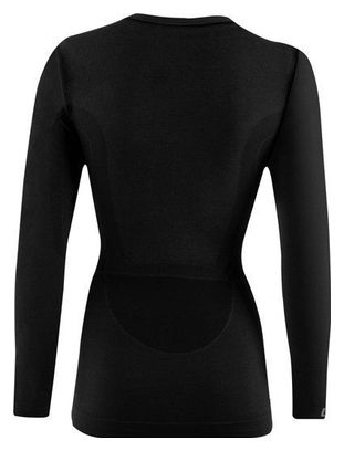 Langarm Trikot Unterhemd mit Rundhalsausschnitt Damen Lenz Merino 6.0