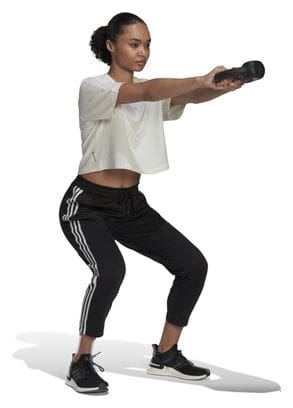 Jogging 7 8 fusele en maille 3 bandes femme adidas Aeroready Made4Training Alltricks