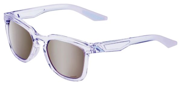 100% Hudson Violet - HiPER Silver Mirror Lenses
