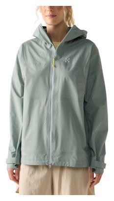 Wasserdichte Jacke Haglöfs L.I.M Airak Gore-Tex Grün Damen