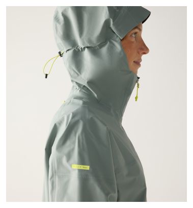 Wasserdichte Jacke Haglöfs L.I.M Airak Gore-Tex Grün Damen
