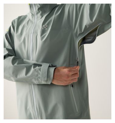 Wasserdichte Jacke Haglöfs L.I.M Airak Gore-Tex Grün Damen