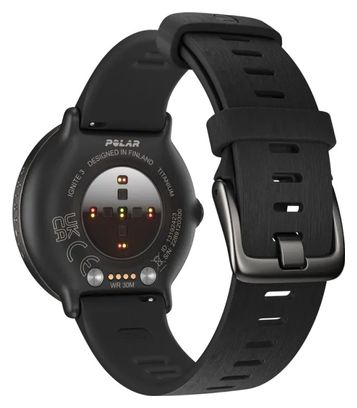 Reloj GPS Polar Ignite 3 Titanio Negro