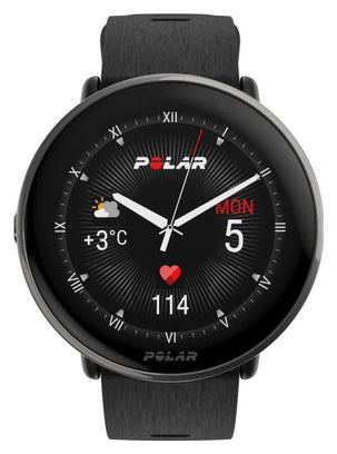 Polar Ignite 3 Titanium GPS Horloge Zwart