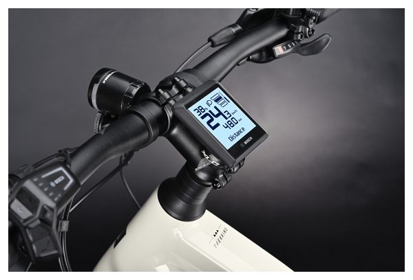 VTC Électrique Haibike Trekking 3 Mid Shimano Alivio 9V 500Wh 27.5'' Gris Clair 2023