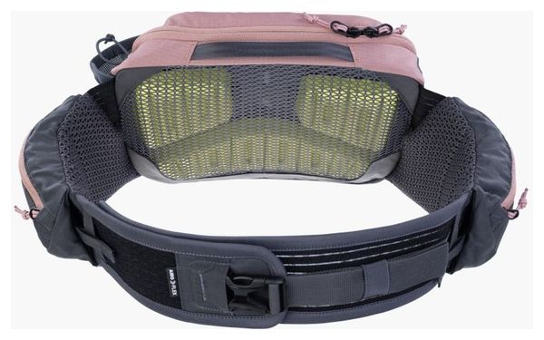 EVOC HIP PACK PRO 3 dusty pink carbon grey One Size