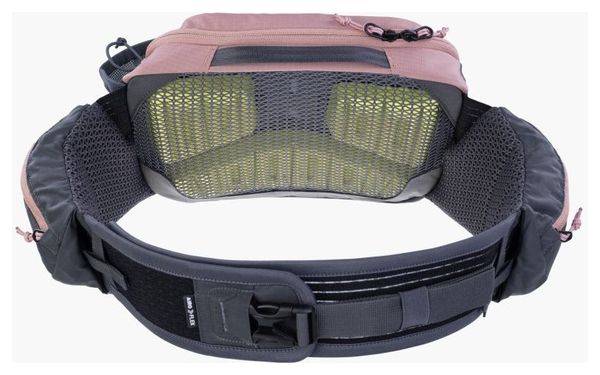 Riñonera de hidratación Evoc Hip Pack Pro 3 rosa y gris
