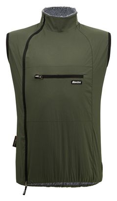 Santini Alpha Pack Sleeveless Vest Green