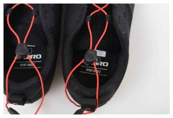 Gereviseerd product - Giro Tracker Fastlace MTB Schoenen Zwart Rood 41