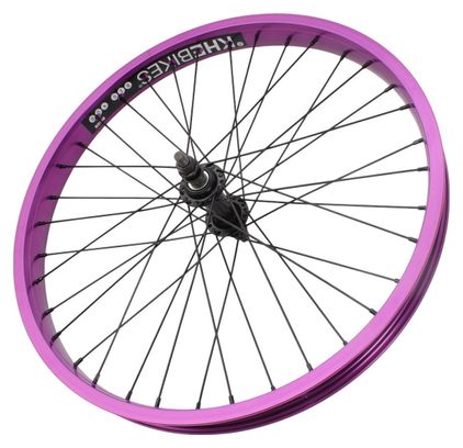 Roue avant BMX KHE PRISM 20 pouces violette