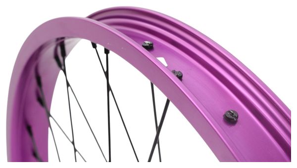 Roue avant BMX KHE PRISM 20 pouces violette