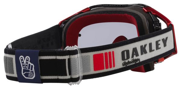 Oakley Airbrake MX x Troy Lee Designs Grey Blocks / Light Grey / Ref: OO7046-G6