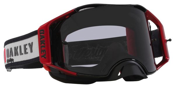 Oakley Airbrake MX x Troy Lee Designs Grey Blocks / Light Grey / Ref: OO7046-G6