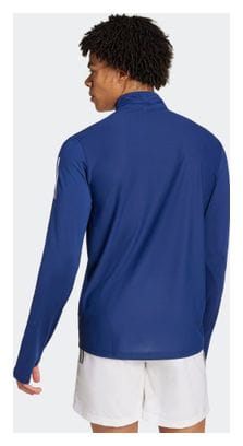 Adidas Own The Run Blue Homme 1/2 zip top