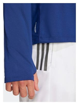 Adidas Own The Run Blue Homme 1/2 zip top