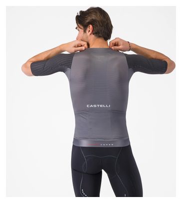Maglia a maniche corte Castelli Aero Race 8S grigia da uomo